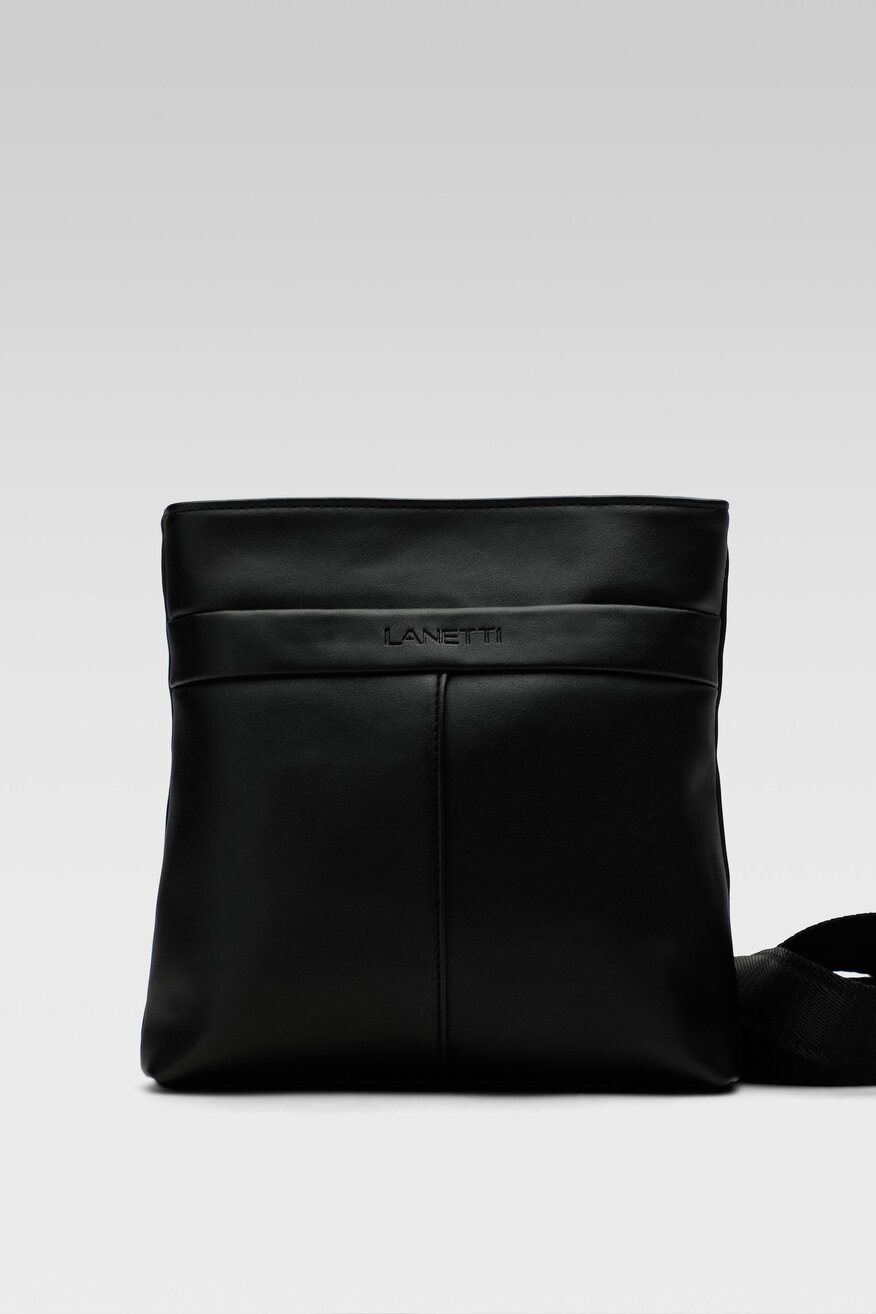 Torba męska Lanetti BMR-U-054-10-08 Czarny