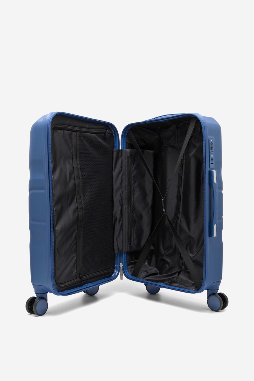 Walizka Reebok WAL-RBK-01BLUE-M Niebieski