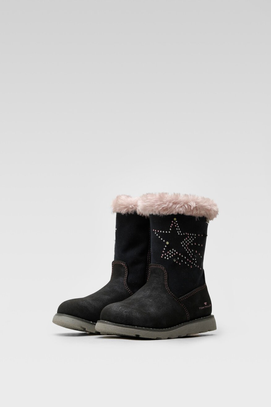 Kozaki Tom Tailor 217230700(III) Granatowy