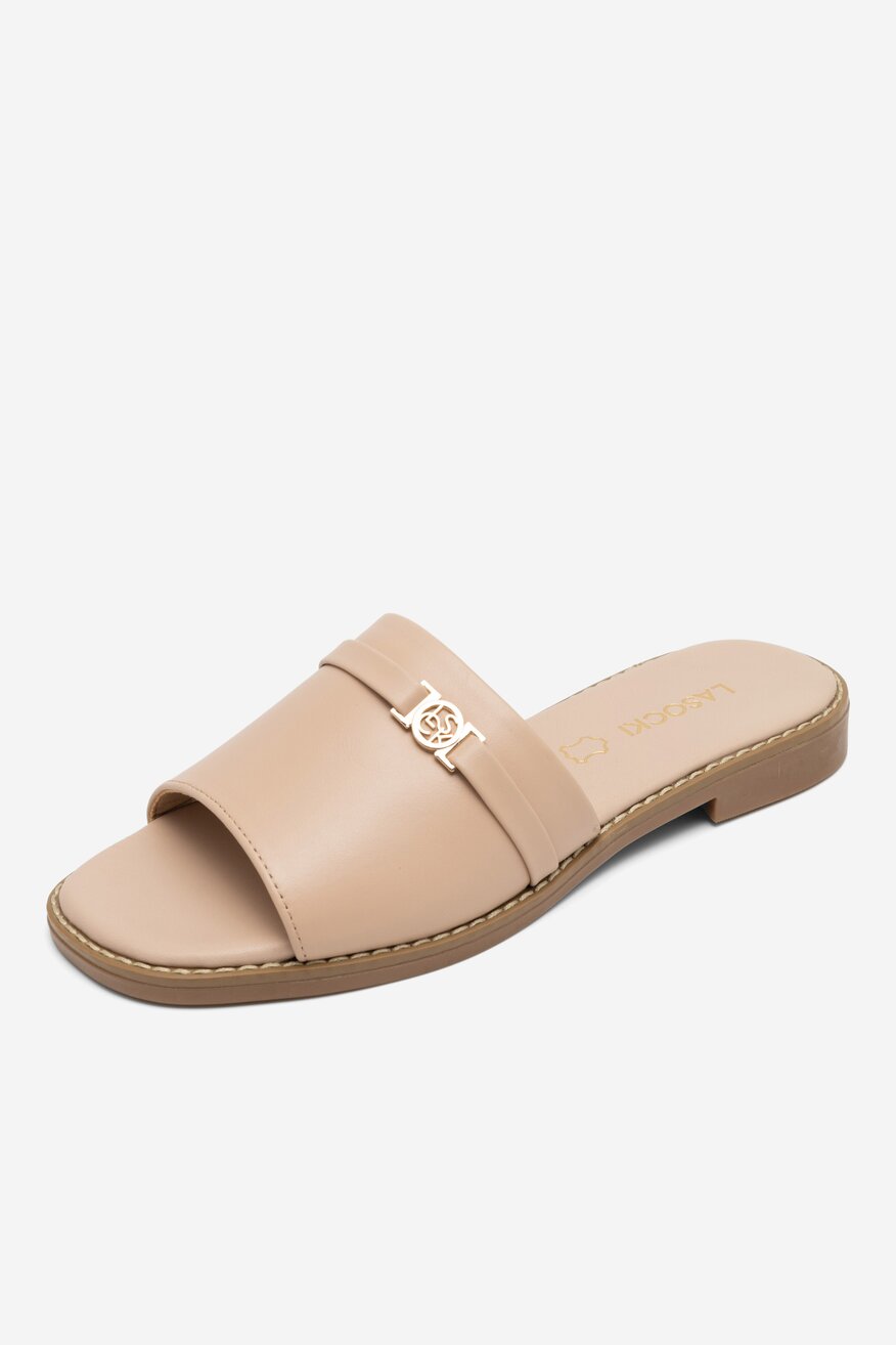 Klapki Lasocki ELE RST-ELE-02 Beżowy