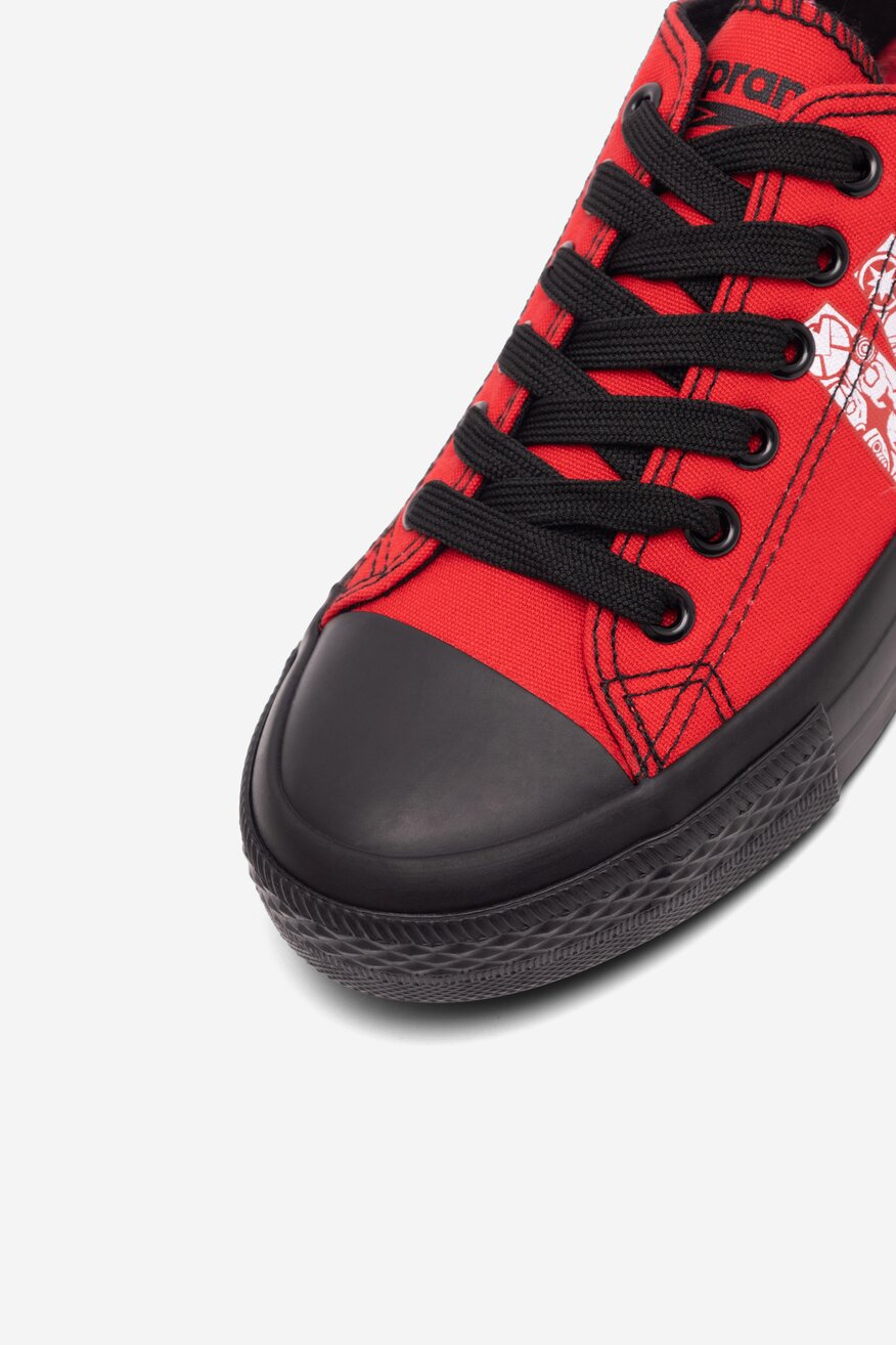 Trampki MARVEL 100 BP40-SS23-301D100MARVEL Czerwony