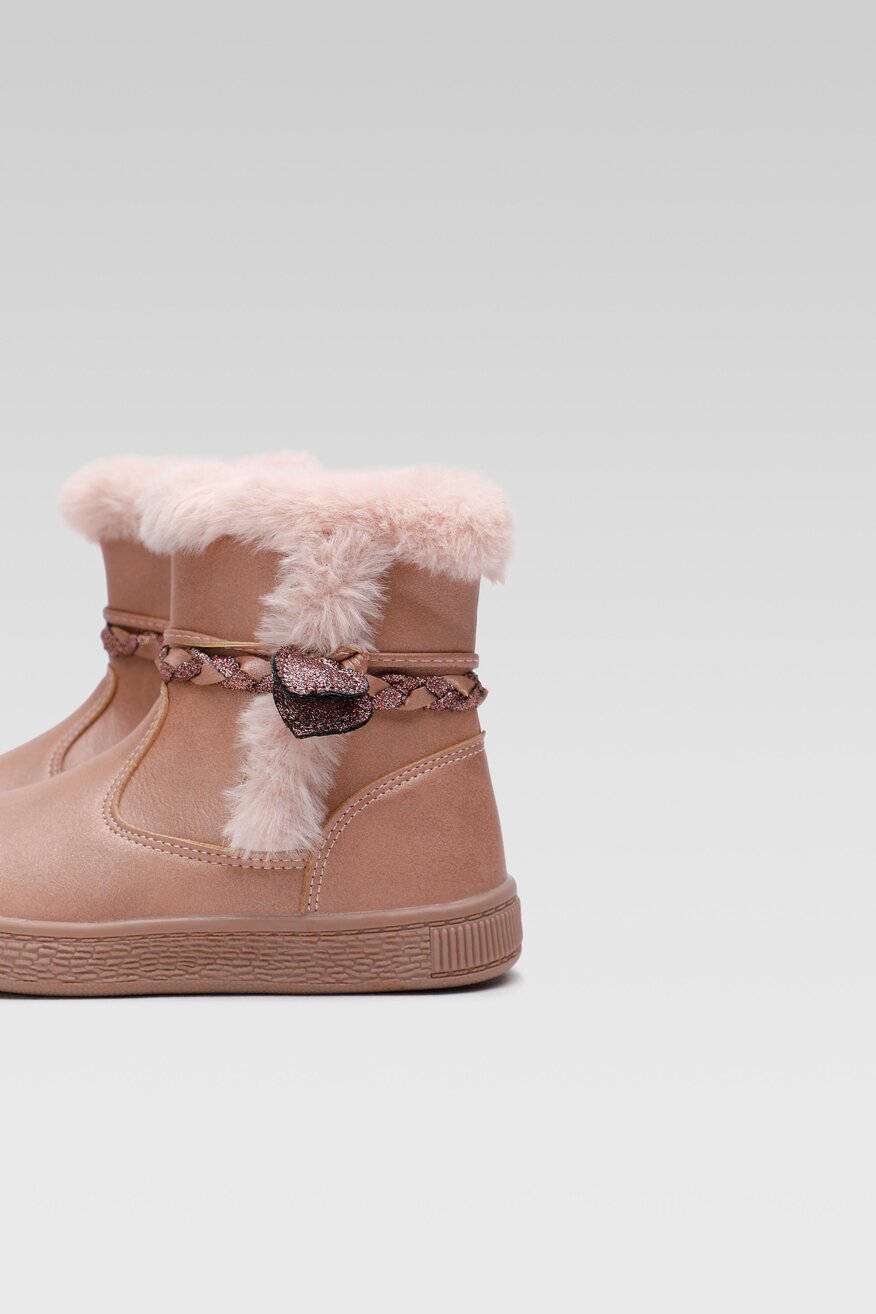 Kozaki Nelli Blu CM211101-12 Różowy jasny