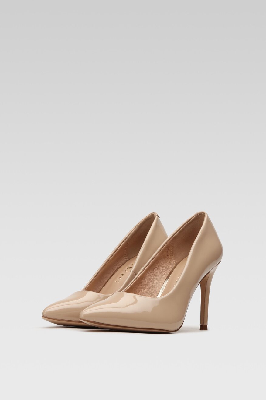 Czółenka Sergio Bardi WYL2142-22Z-A Beżowy