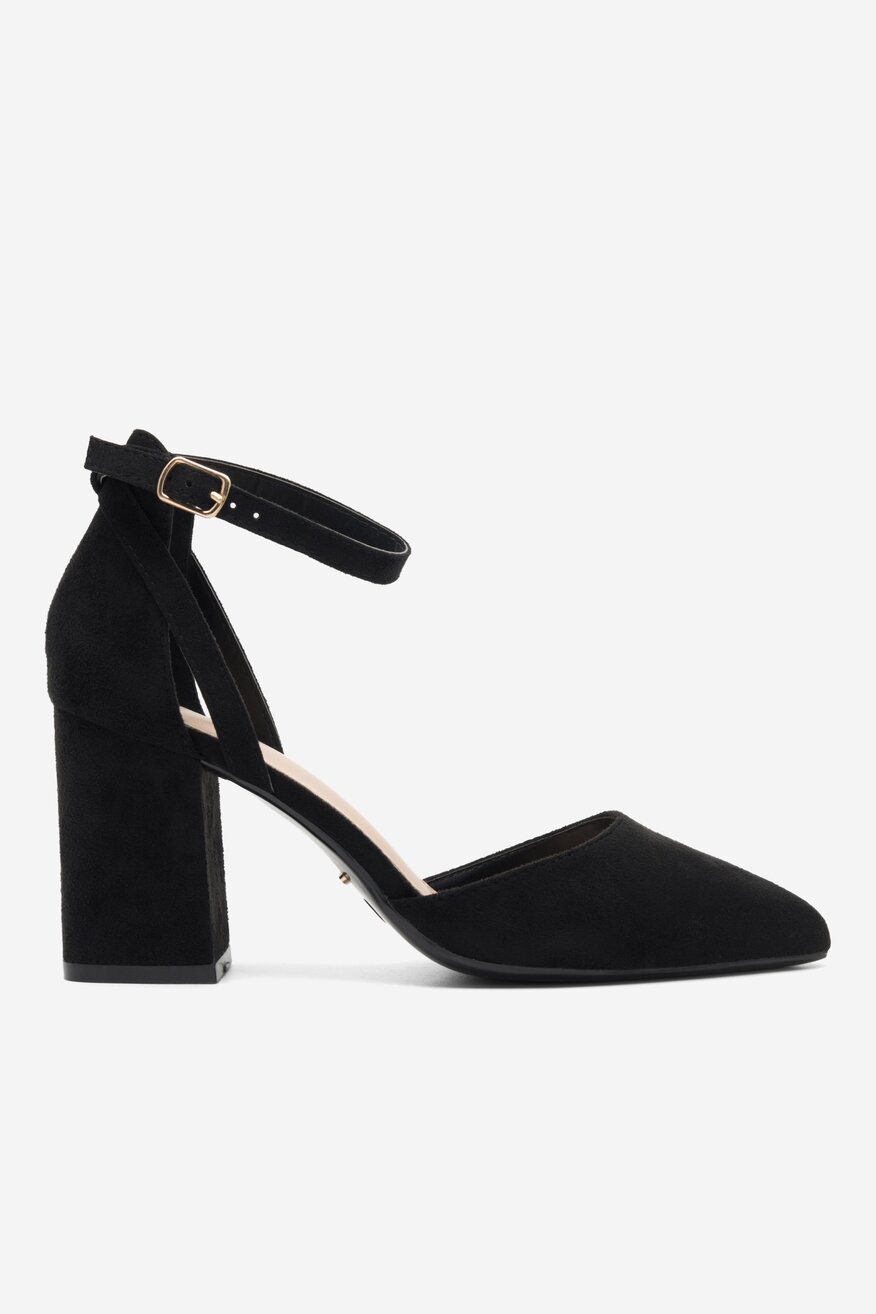 Czółenka DeeZee KL-HT6160 Czarny