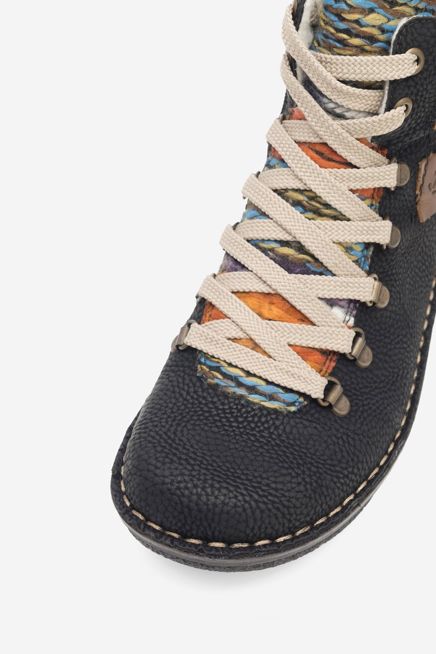 Trzewiki Rieker 73343-00 Czarny