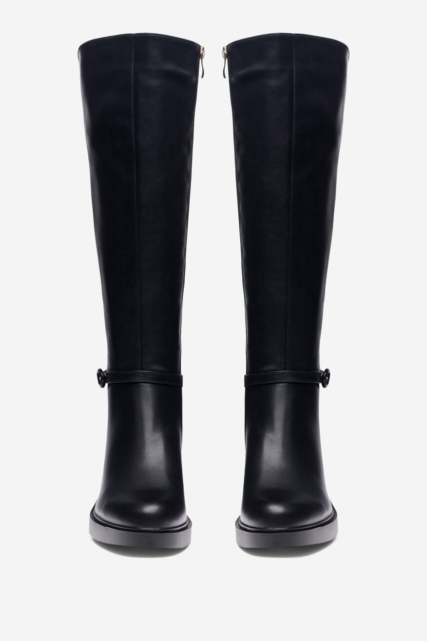 Kozaki Jenny Fairy FLAVIA HL80050-5 Czarny