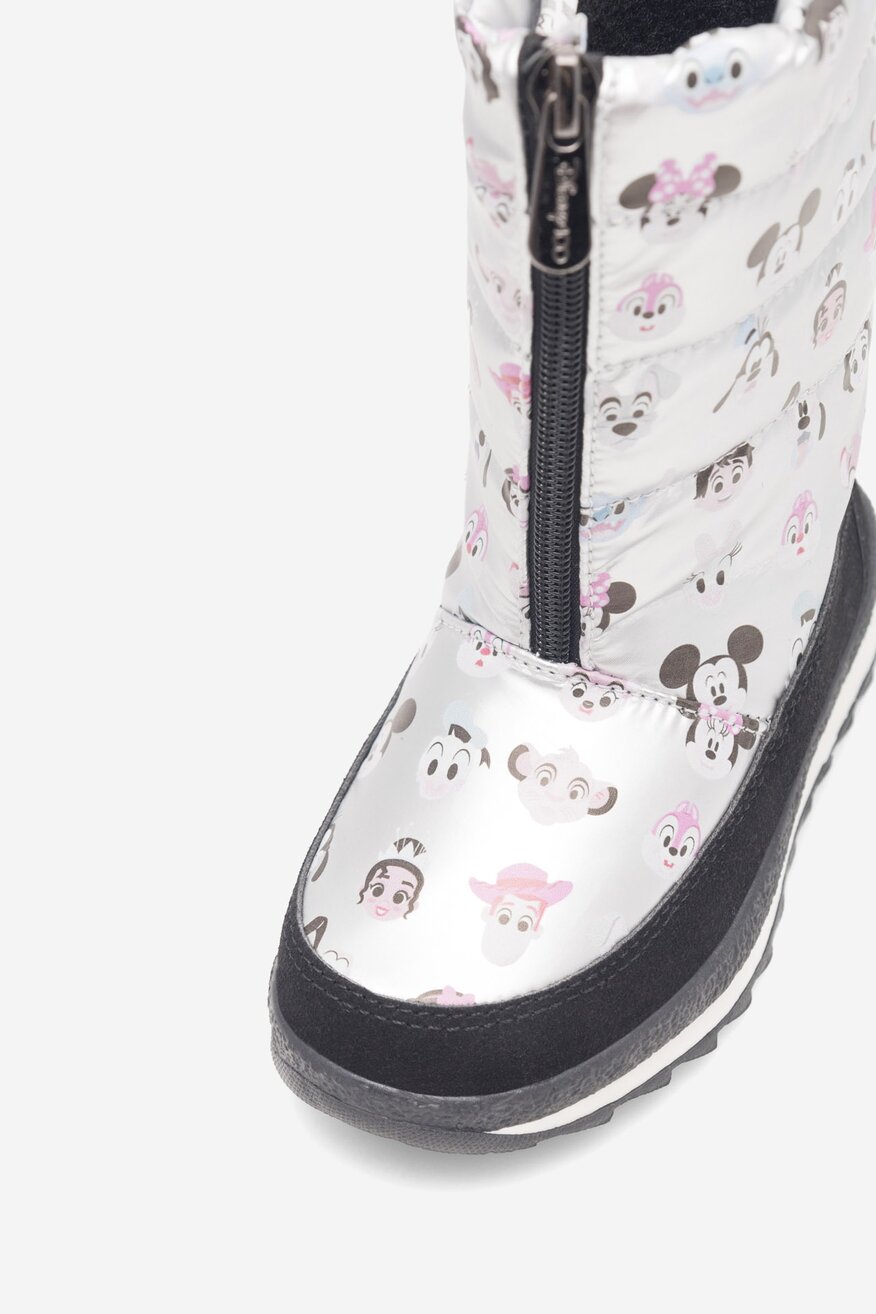Kozaki DISNEY 100 AW23-214D100 Srebrny