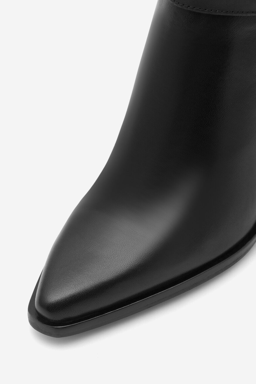 Botki EVA MINGE CAREI-110433 Czarny