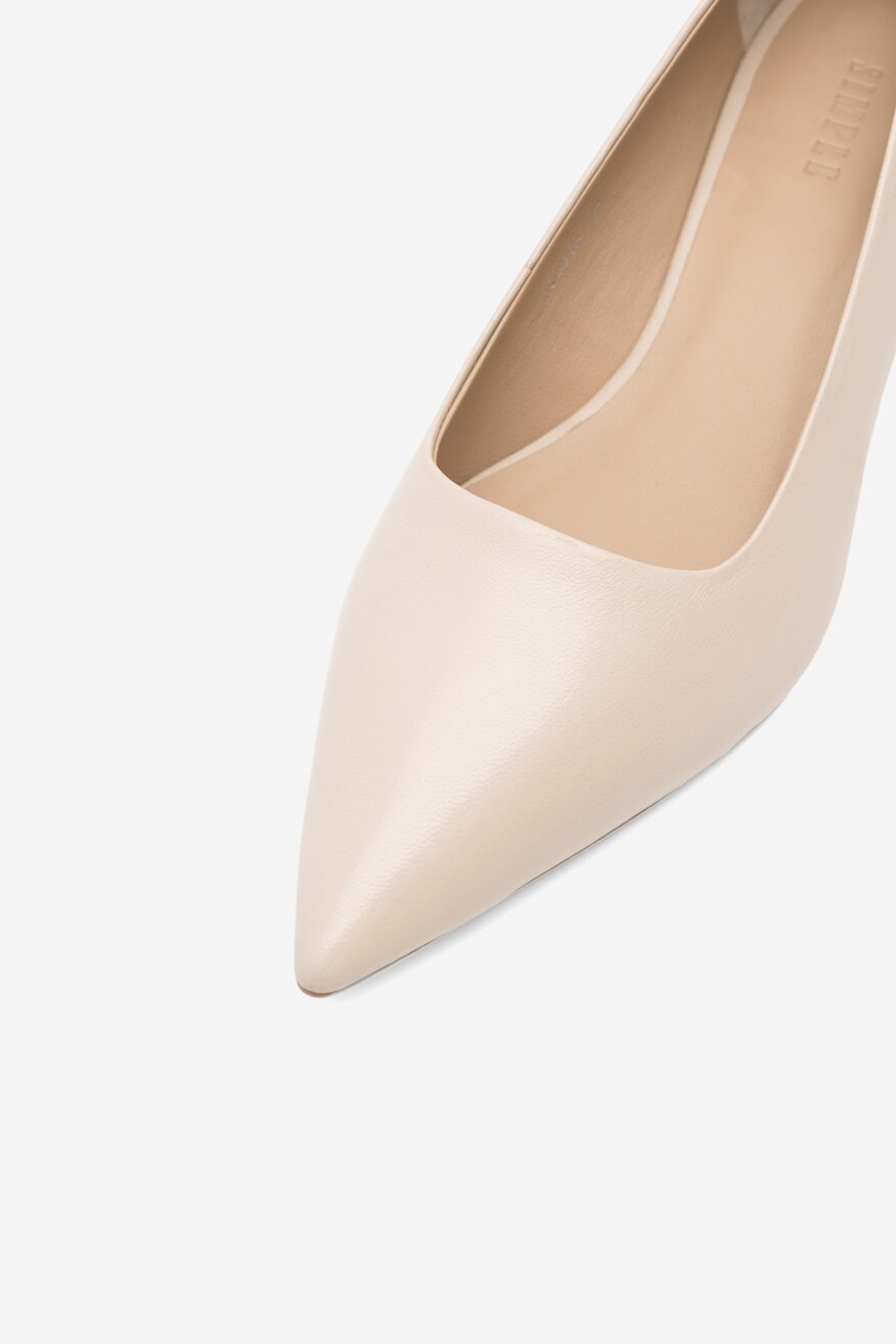 Czółenka SIMPLE 104515 Beżowy