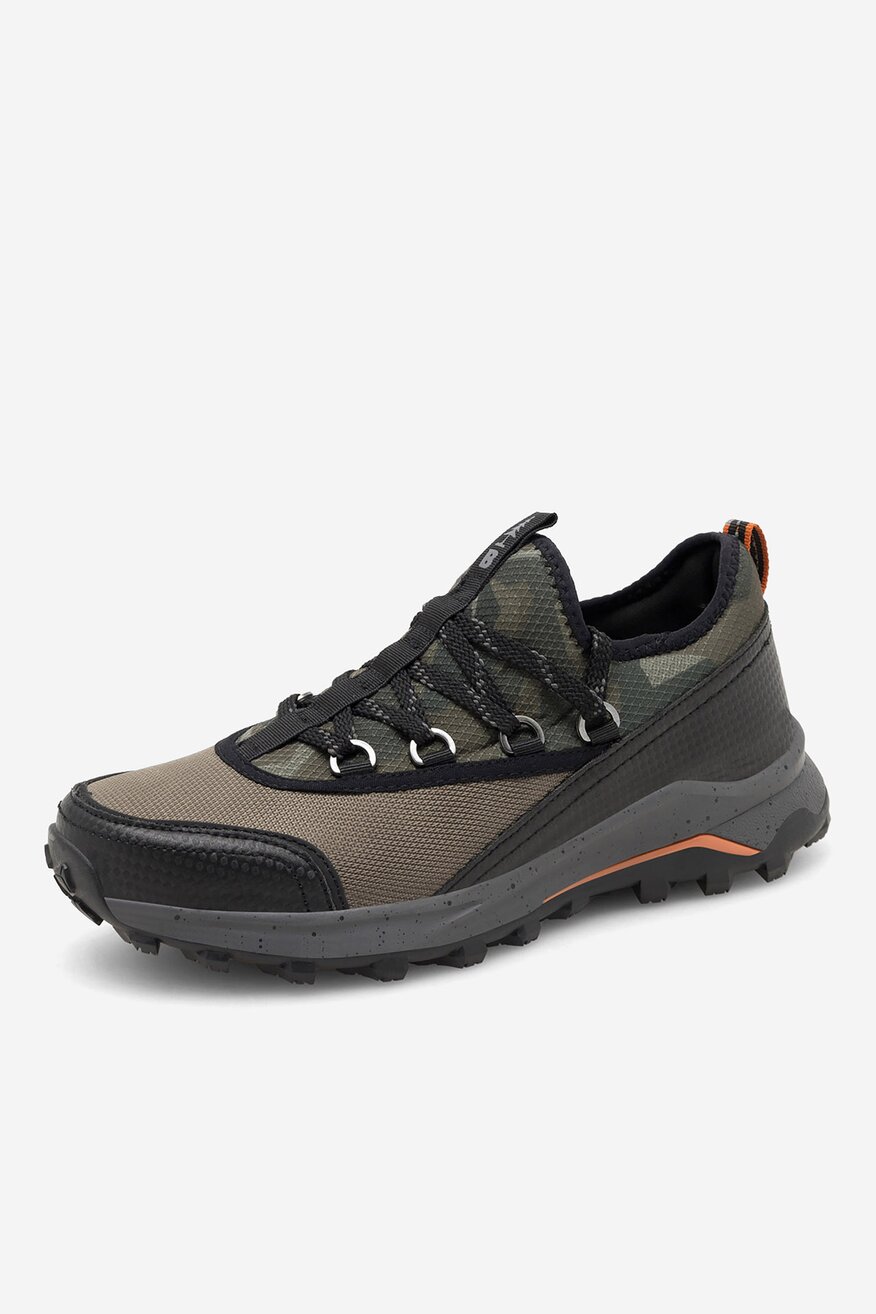 Obuwie sportowe G.H. BASS BA22A304 GREEN CAMO / BLACK - 2N2 Khaki