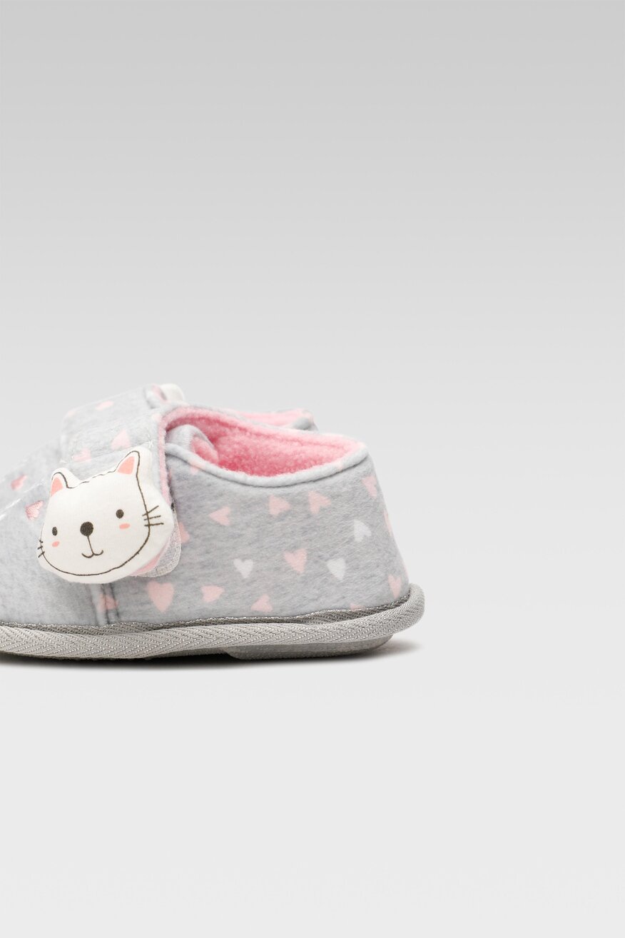 Kapcie Nelli Blu 22SDR1119 Szary jasny