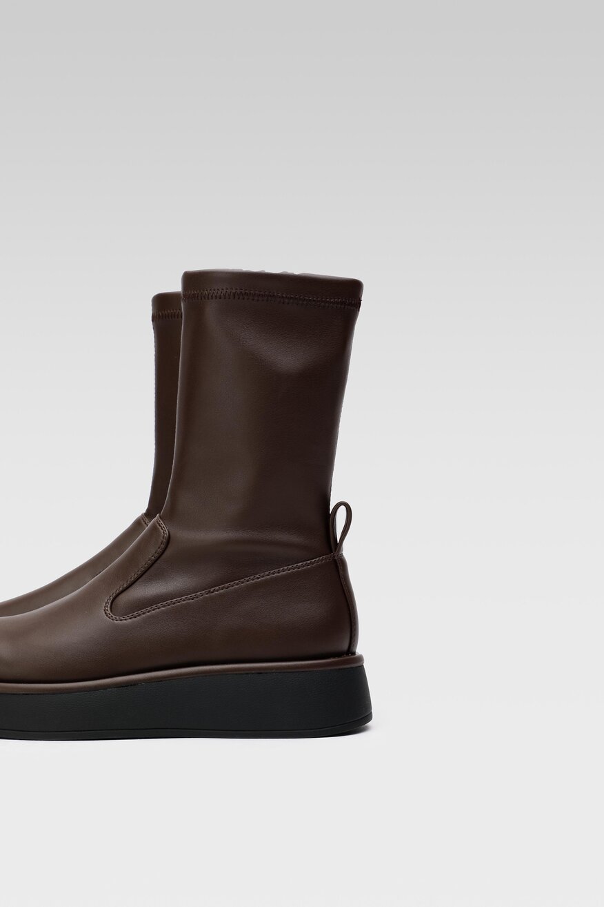 Botki Jenny Fairy ENERGY-01HZ Brązowy ciemny