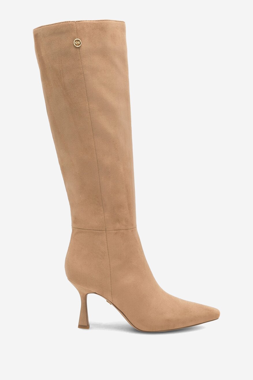 Kozaki NINE WEST MAIDA ZL23003-2CC Beżowy