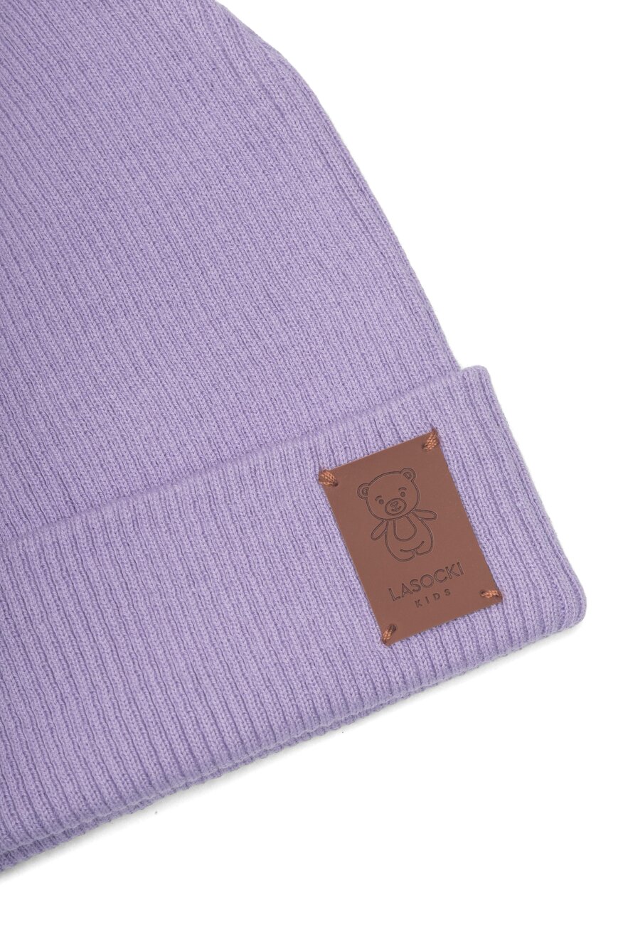 Czapka dziecięca Lasocki Kids 2K3-003-AW23 Fioletowy
