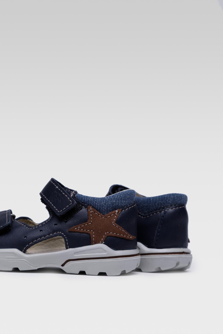 Sandały Ricosta 50 3200702/170 Granatowy