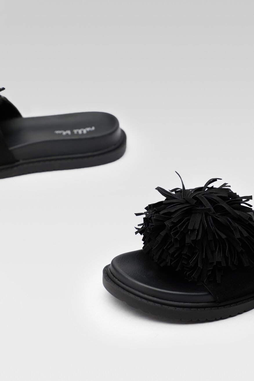 Klapki Nelli Blu CS5562-00 Czarny