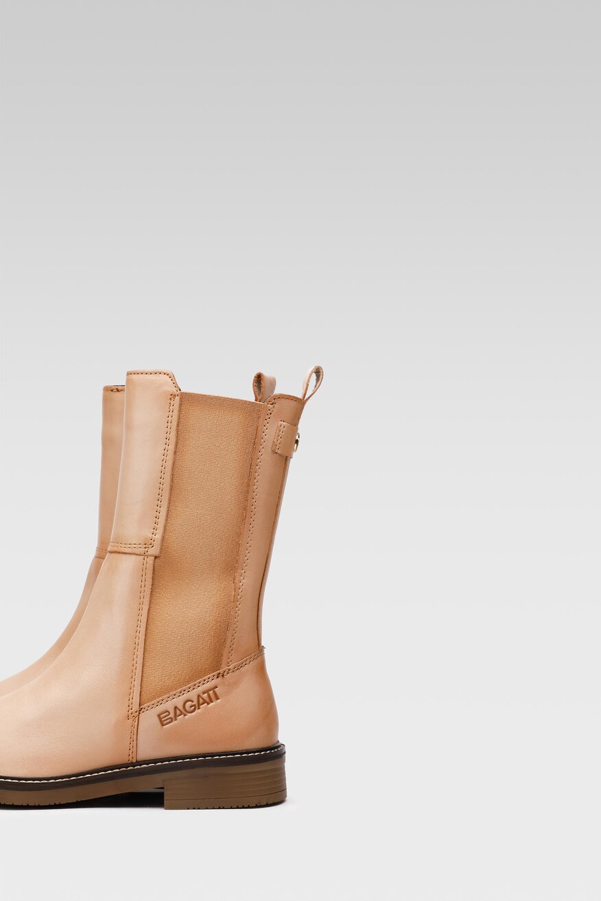 Botki BAGATT D31-A9C35-1000-5300 Beżowy