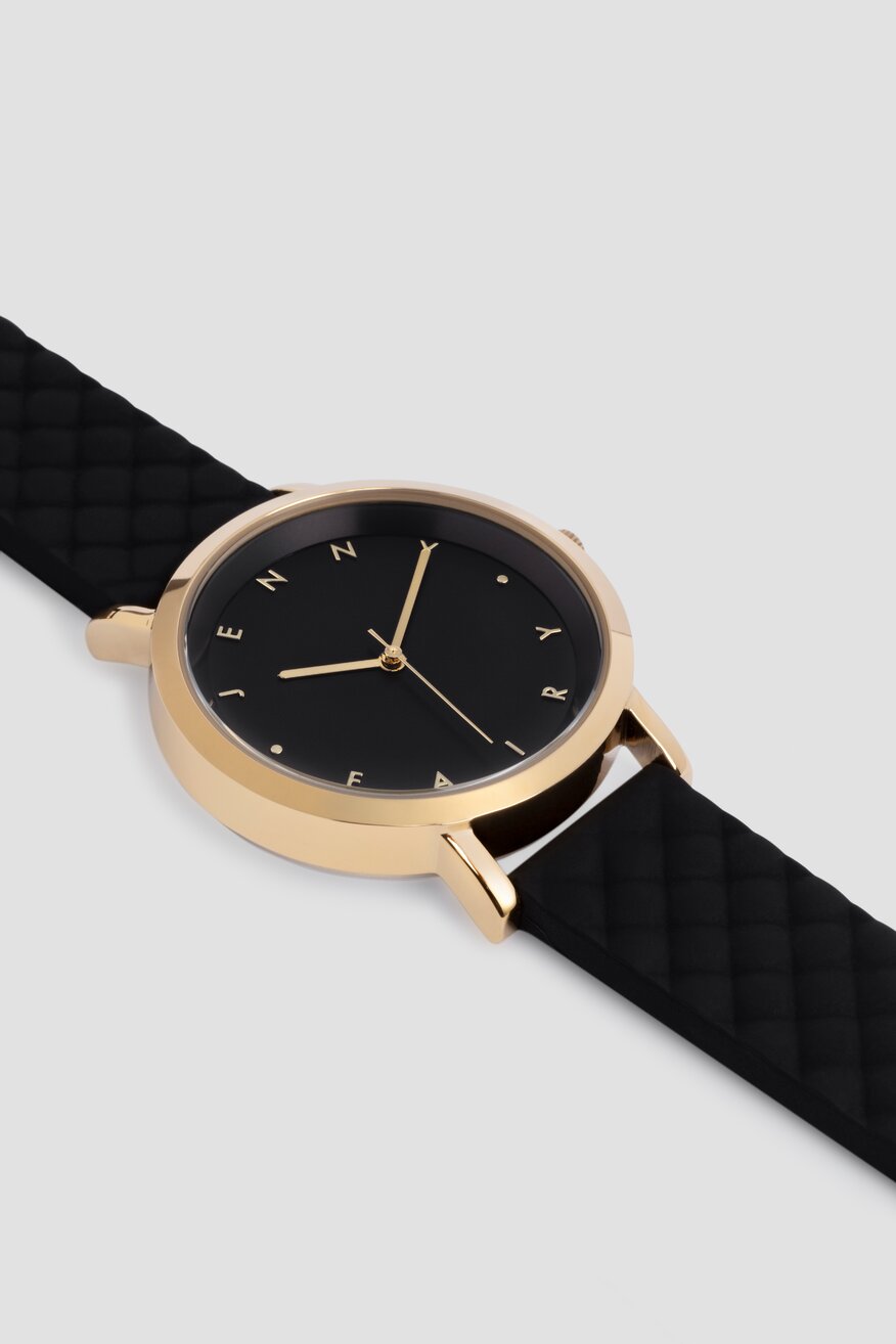 Zegarek Jenny Fairy JF WOMEN WATCH 01044420 Czarny