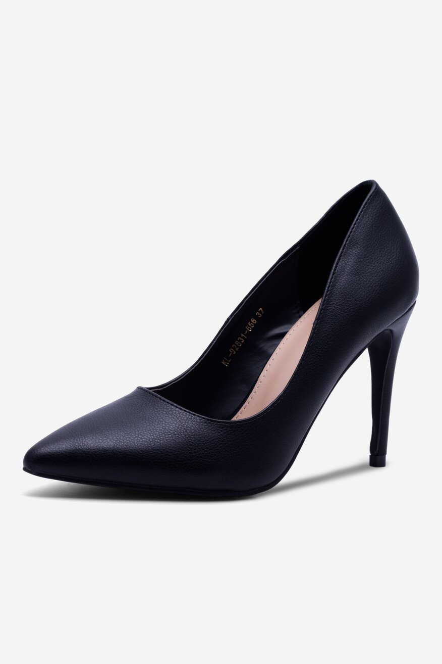 Czółenka DeeZee KL-92831-656 Czarny