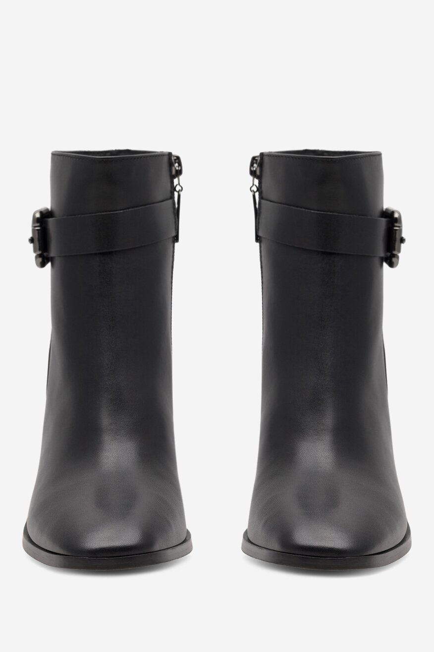 Botki Gino Rossi MATERA-36733 Czarny