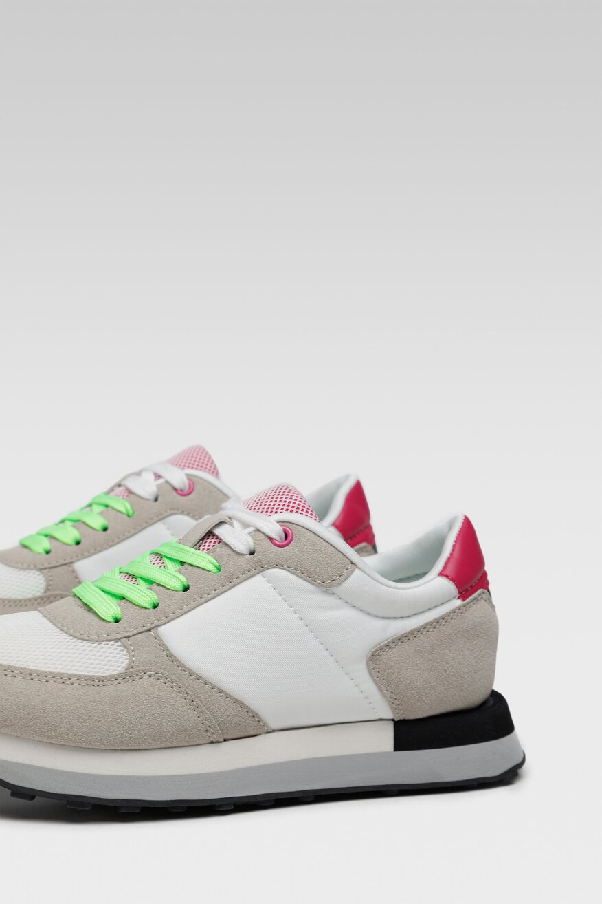 Półbuty Nylon Red WAG1190701A Szary jasny