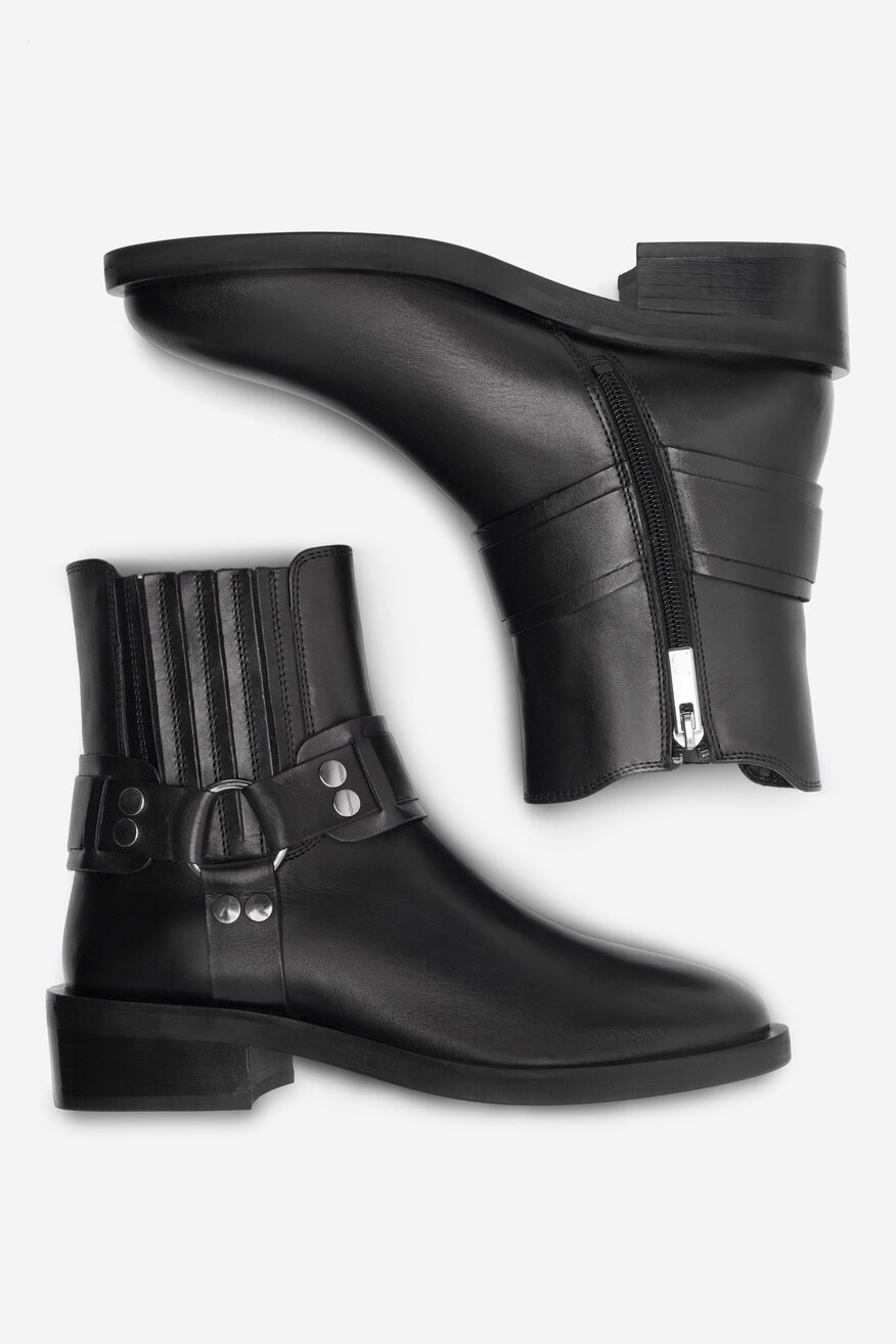 Botki Badura ROMA-01W4-001 Czarny