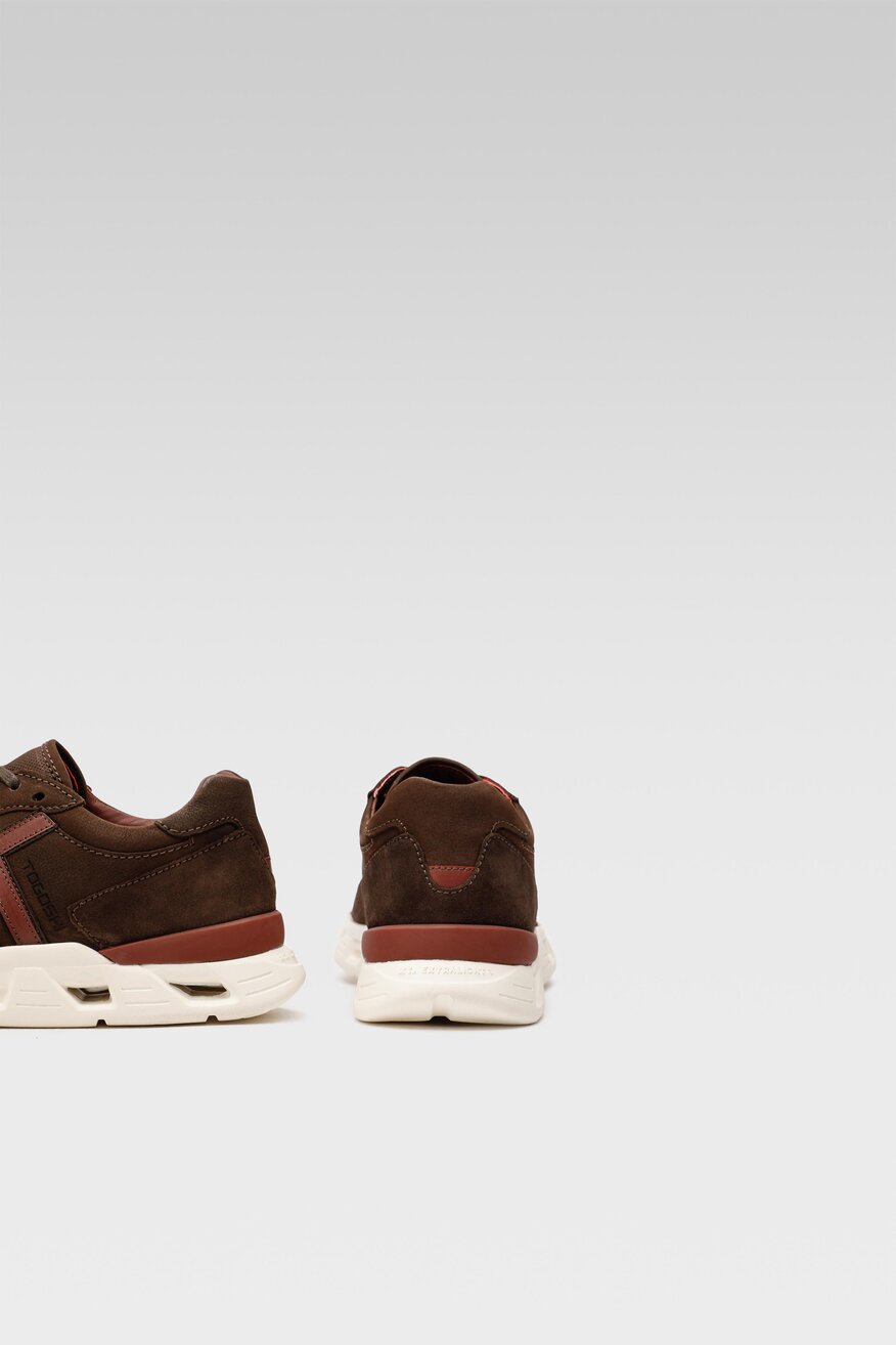 Półbuty Togoshi MI08-BREMER2-05 Brązowy