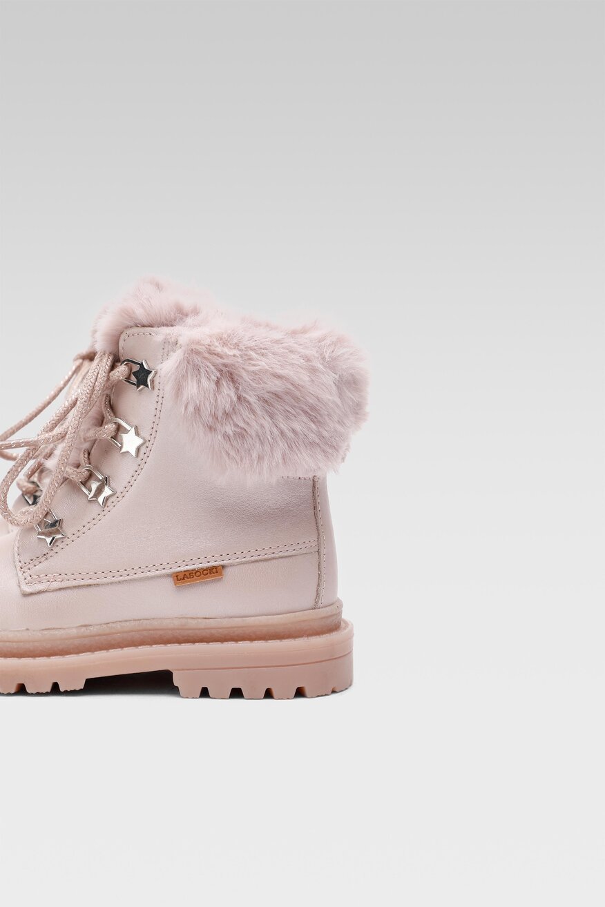 Kozaki Lasocki Kids CI12-POINT-10 Różowy jasny