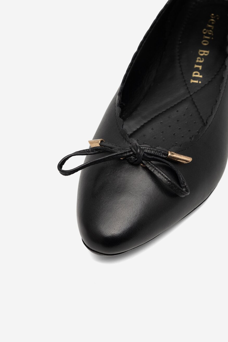 Baleriny Sergio Bardi RST-KAJA-04SB Czarny