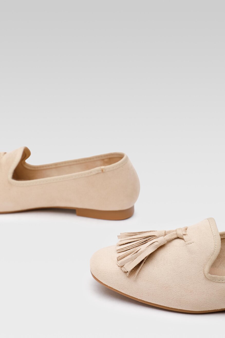Baleriny Bassano 527-118-3 Beżowy
