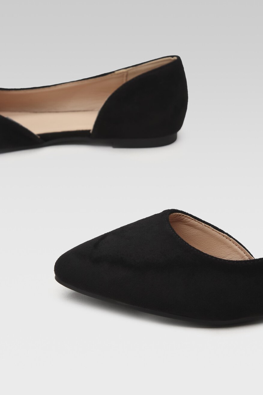 Baleriny Jenny Fairy JANE WS2108-08 Czarny