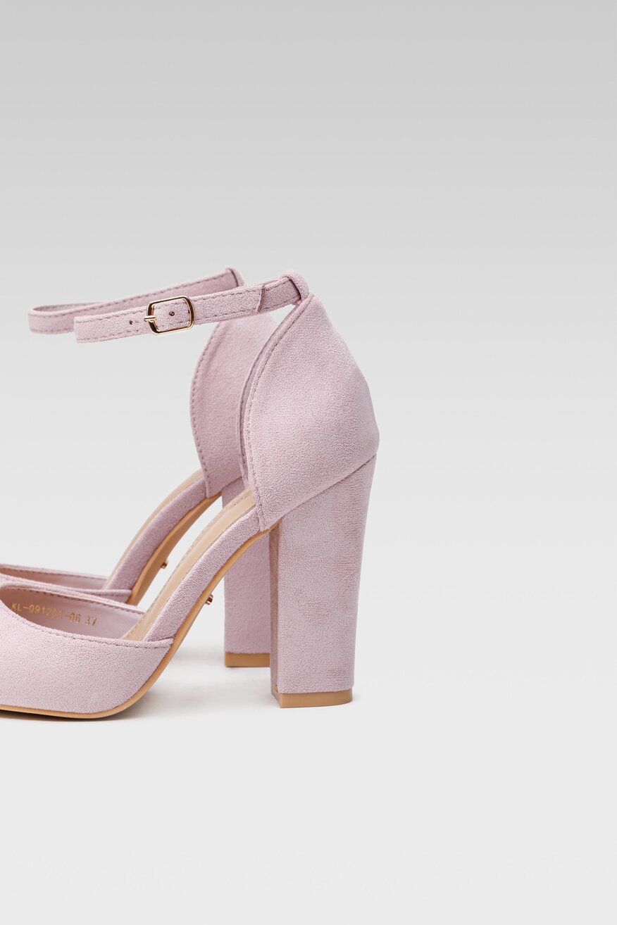 Czółenka DeeZee KL-091201-06 Fioletowy