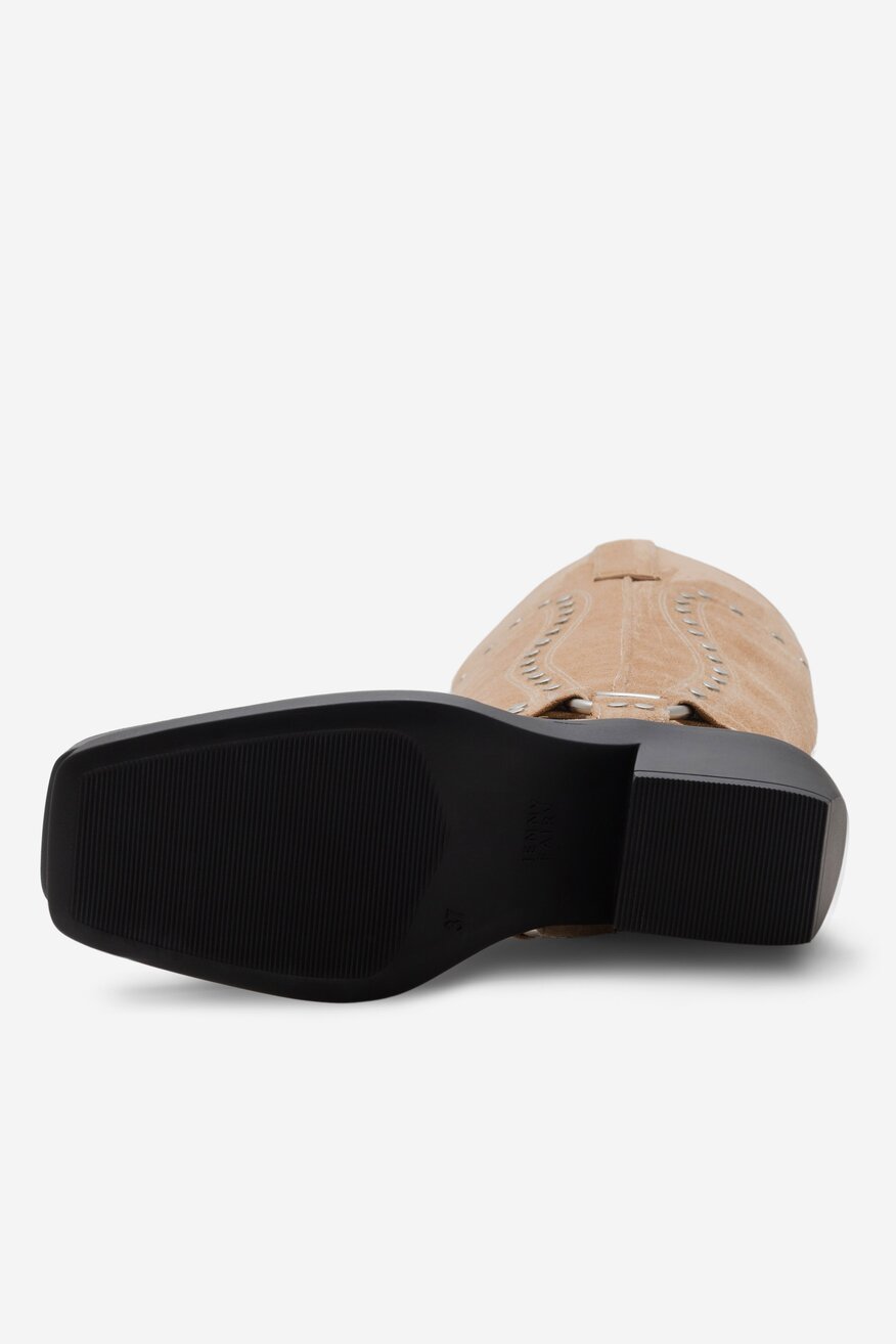 Kozaki Jenny Fairy KAJA HY58100-1 Beżowy