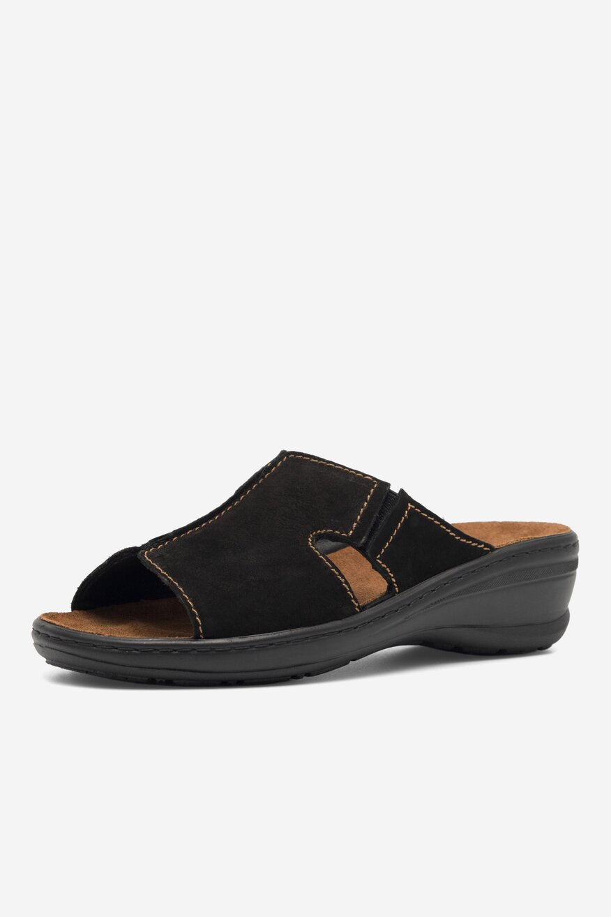 Klapki Go Soft ARC-4854-07 Czarny