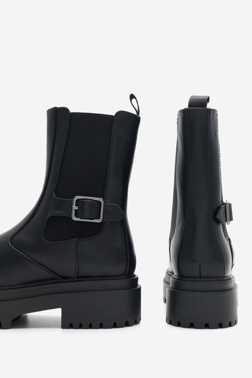 Botki Jenny Fairy SILJE SWS5196-04 Czarny