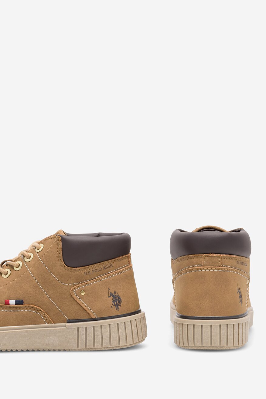 Botki U.S. POLO ASSN. PYRO001M/CUY1 Brązowy