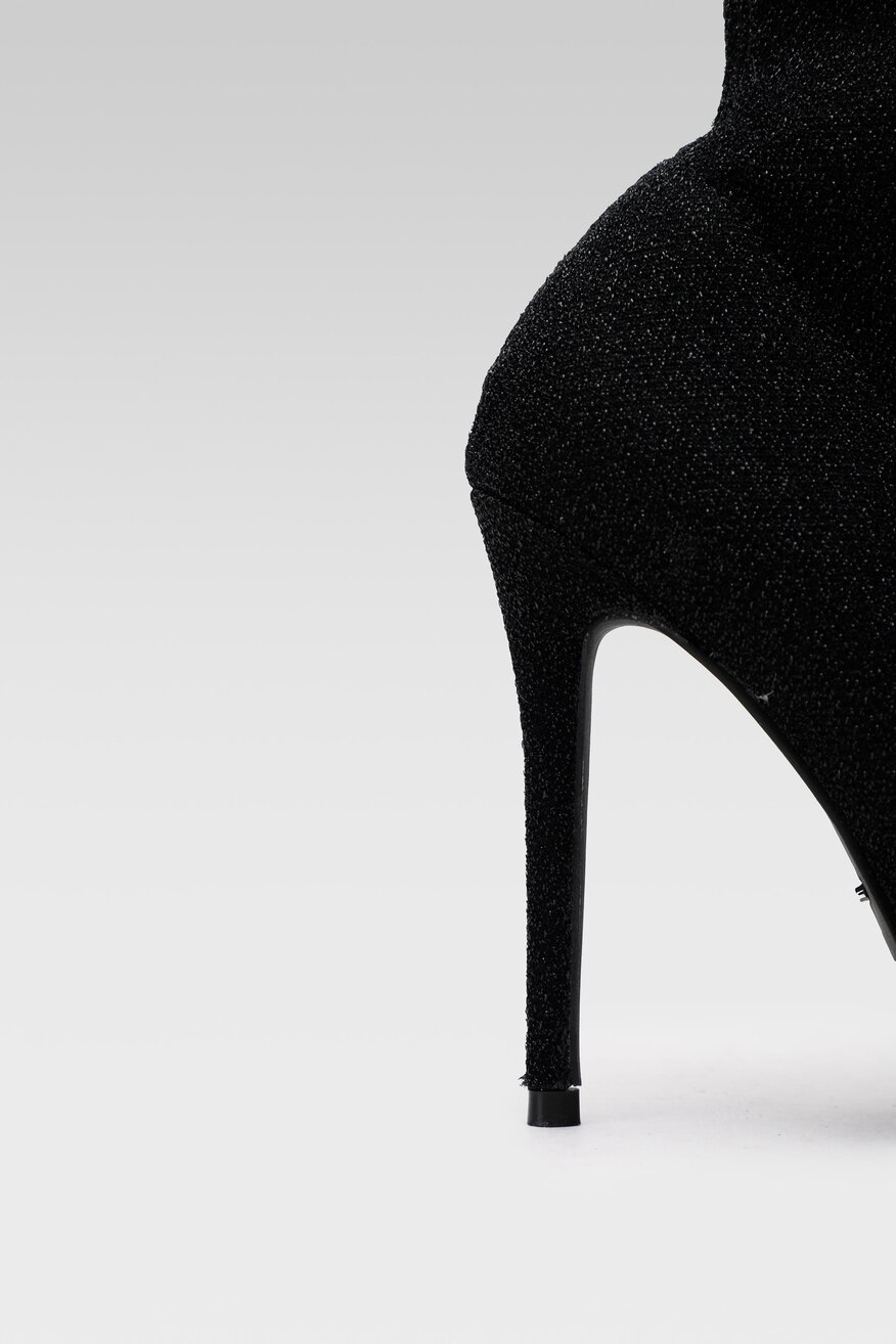 Botki DeeZee KL-HT6933-1 Czarny