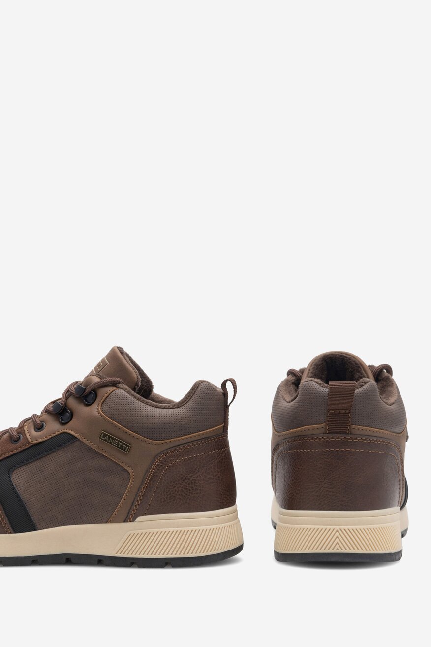 Trzewiki Lanetti MP07-01543-03 Brązowy