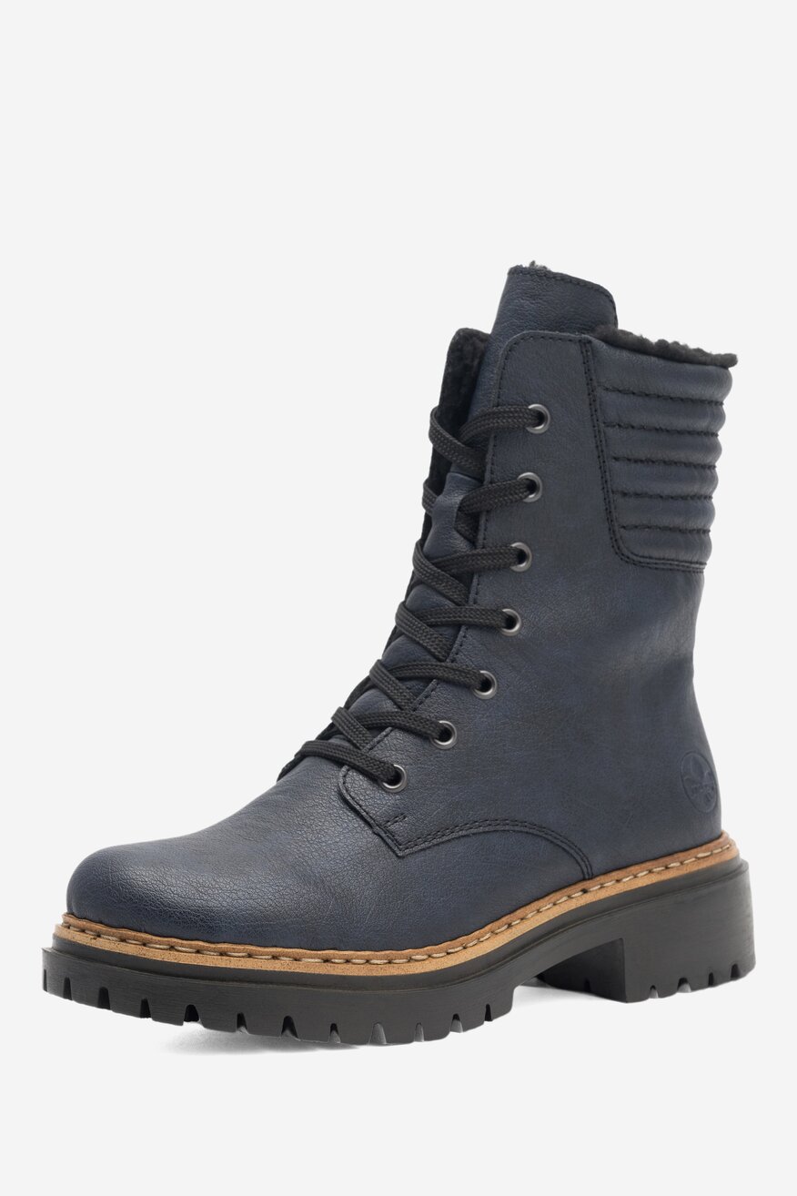 Trzewiki Rieker 72600-14 Granatowy
