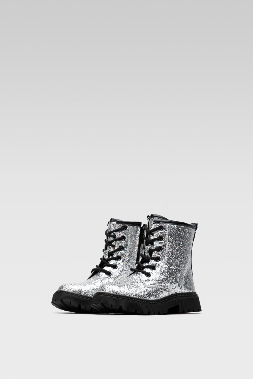 Kozaki Nelli Blu CM211214-1 Srebrny