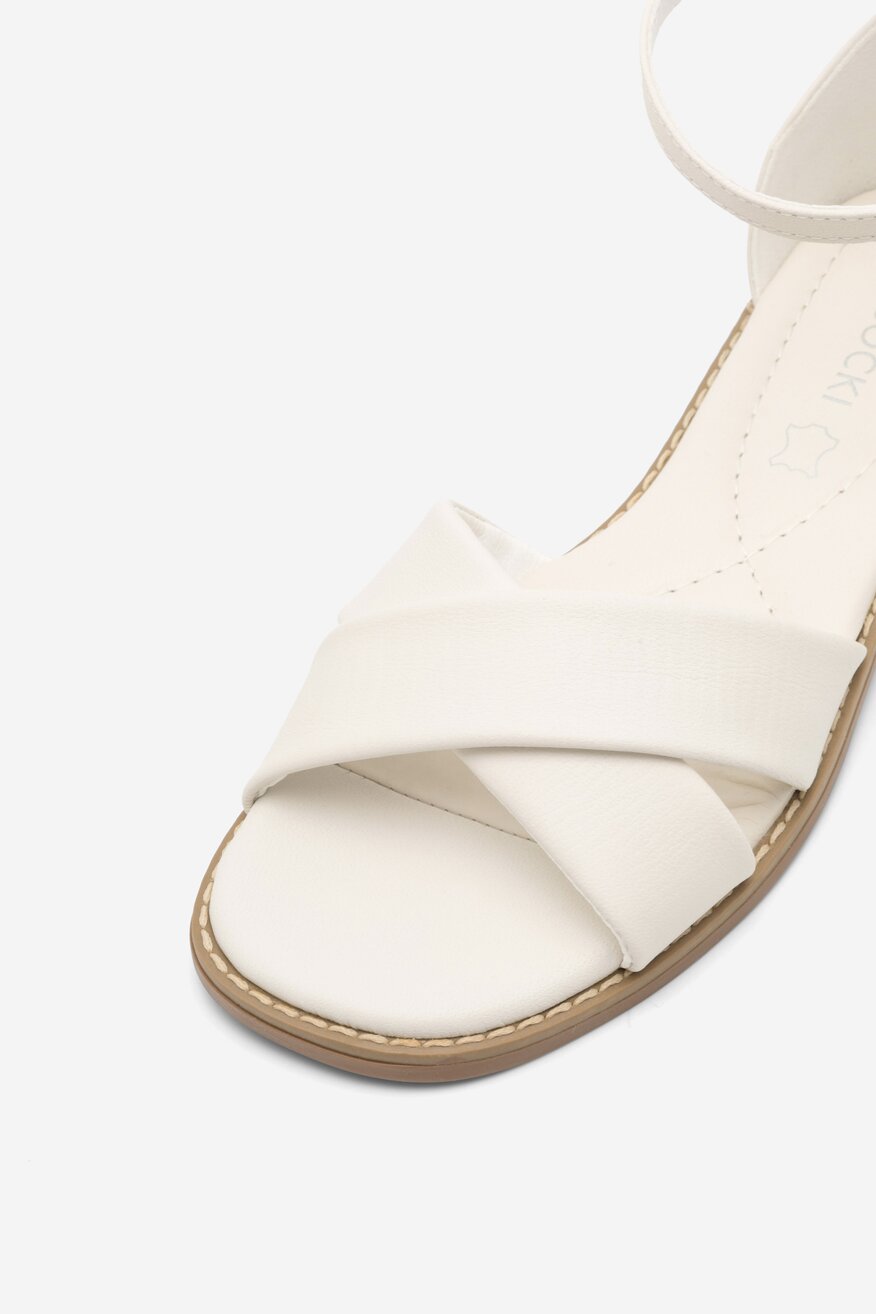 Sandały Lasocki ELE RST-ELE-06 Biały