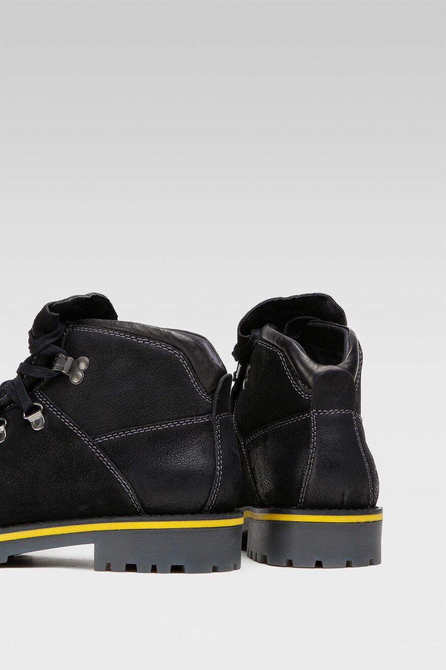 Trzewiki Badura MI08-BOWER-04 Czarny