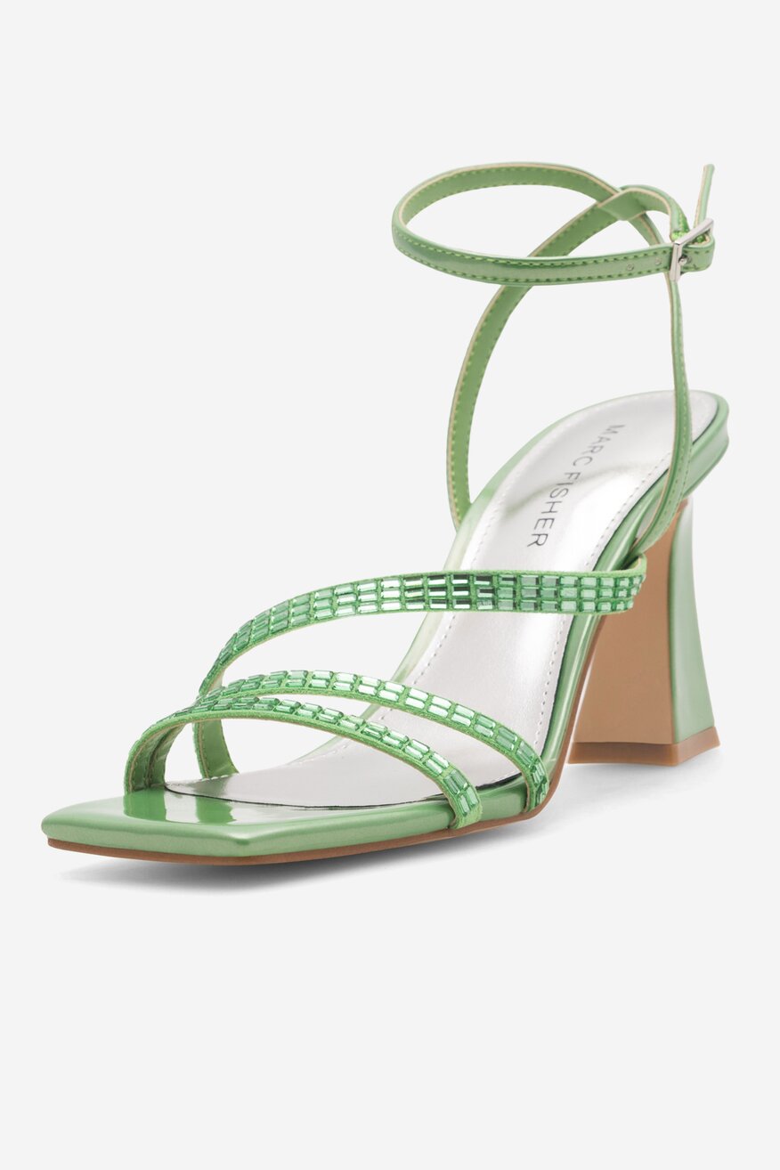 Sandały MARC FISHER F-ZALAY DGN01 Zielony ciemny