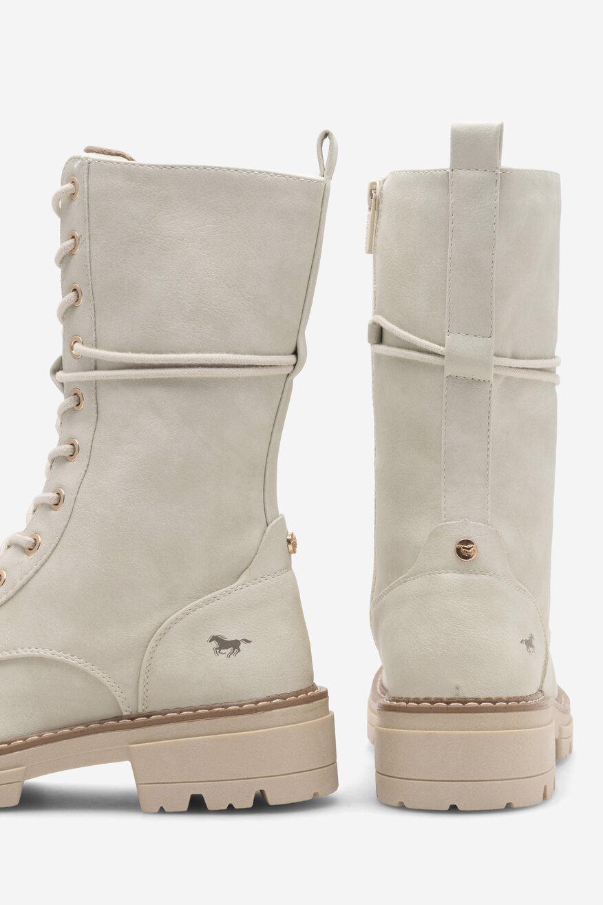 Trzewiki Mustang 1437-503 Biały