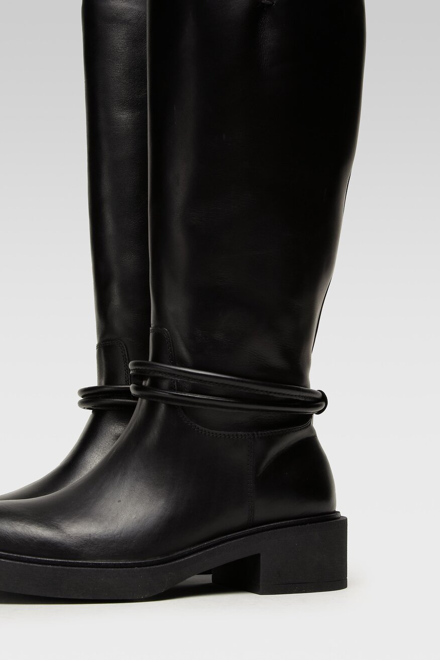 Kozaki Gino Rossi NOCE-05 Czarny