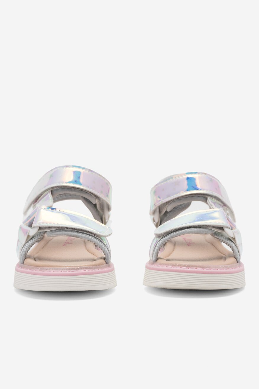 Sandały Nelli Blu AVO-LT403-007(IV)DZ Srebrny