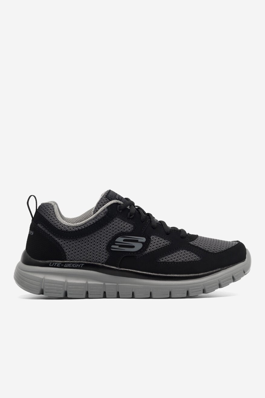 Obuwie sportowe Skechers BURNS AGOURA 52635 BKGY Czarny
