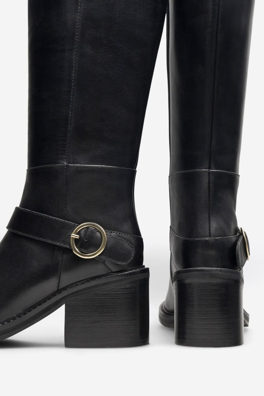 Kozaki Sergio Bardi KAP-C1048-02SB Czarny