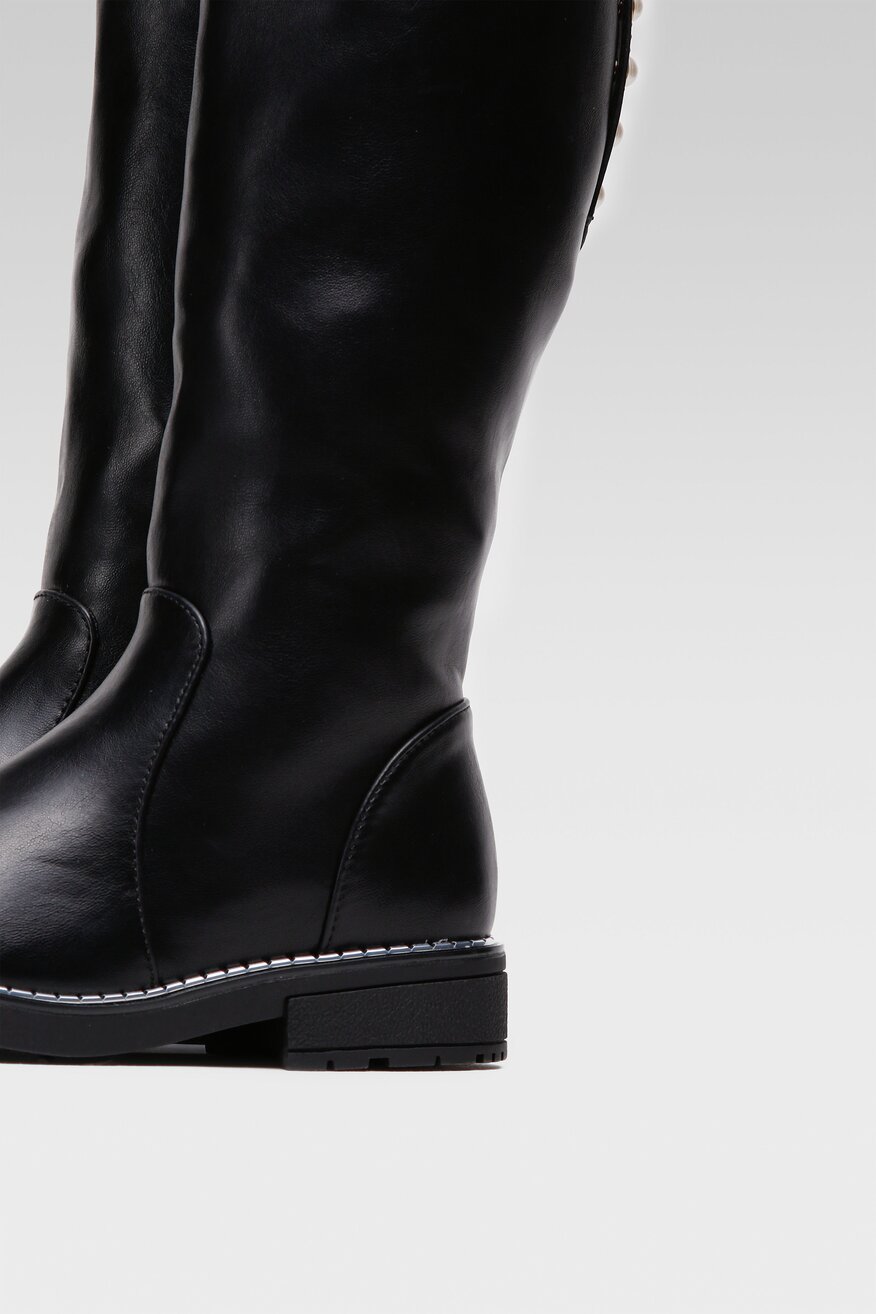 Kozaki Nelli Blu CS2981-02 Czarny