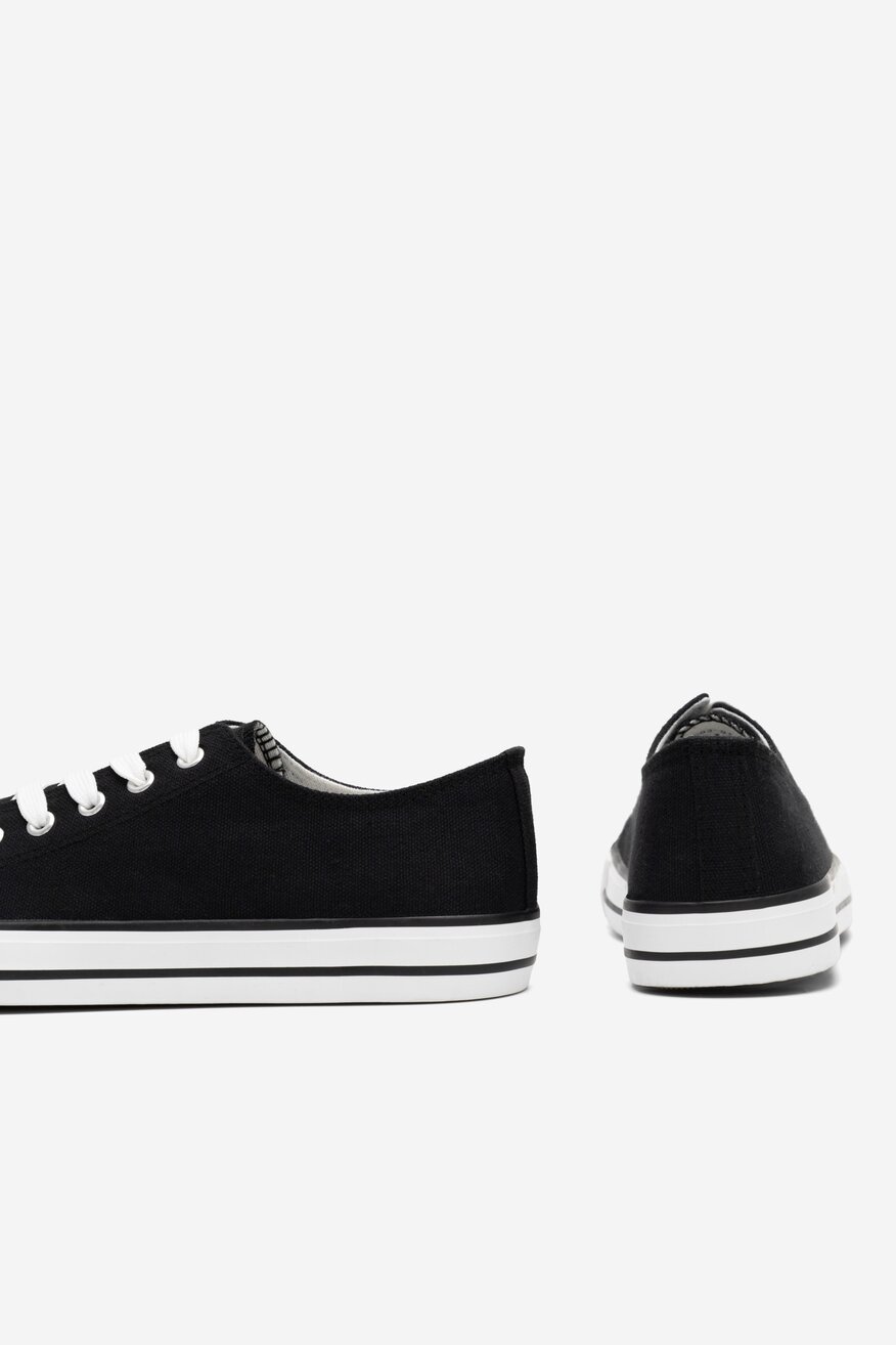 Trampki Lanetti MSS20503-01A Czarny